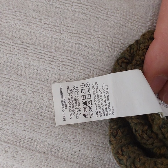 Lucky Brand Open Cable Knit Sweater M - Picture 8 of 9